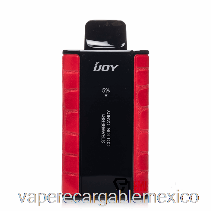 Vape Recargable Ijoy Captain 10000 Algodon De Azucar Desechable Fresa